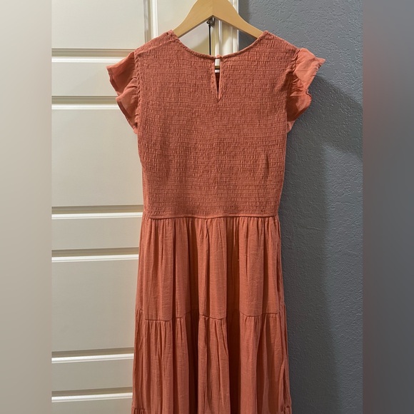 Women’s dress. Sweet Wanderer. X-Large. Pink/peach. - Picture 3 of 4
